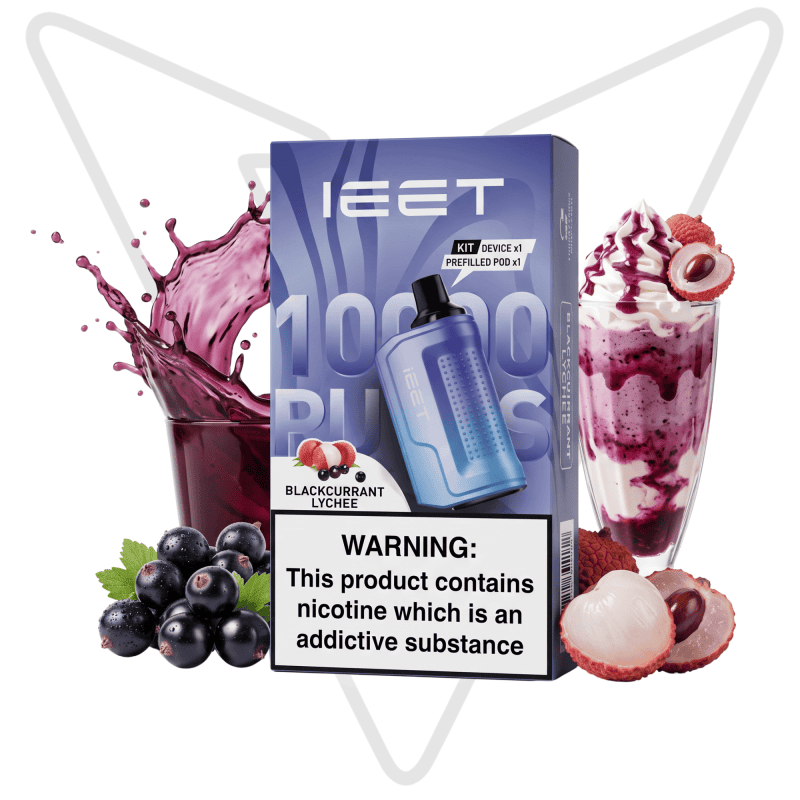 IEET Blackcurrant Lychee 10K Puffs Disposable Price in Bangladesh