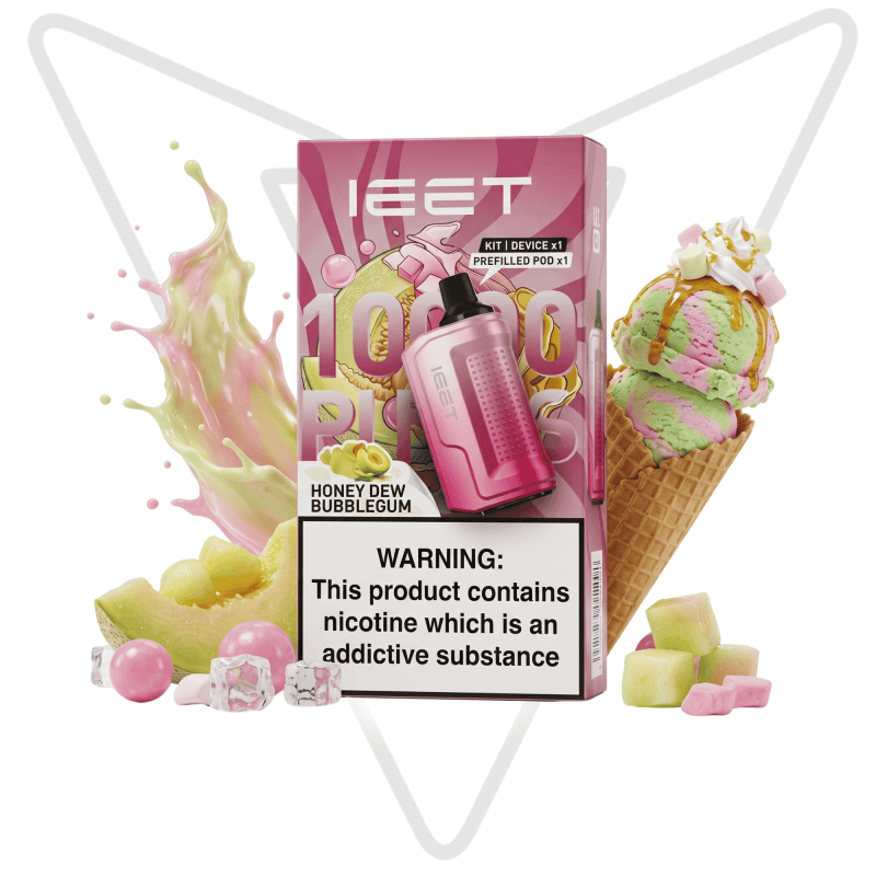 IEET Honeydew Bubblegum 10K Puffs Disposable Price in Bangladesh