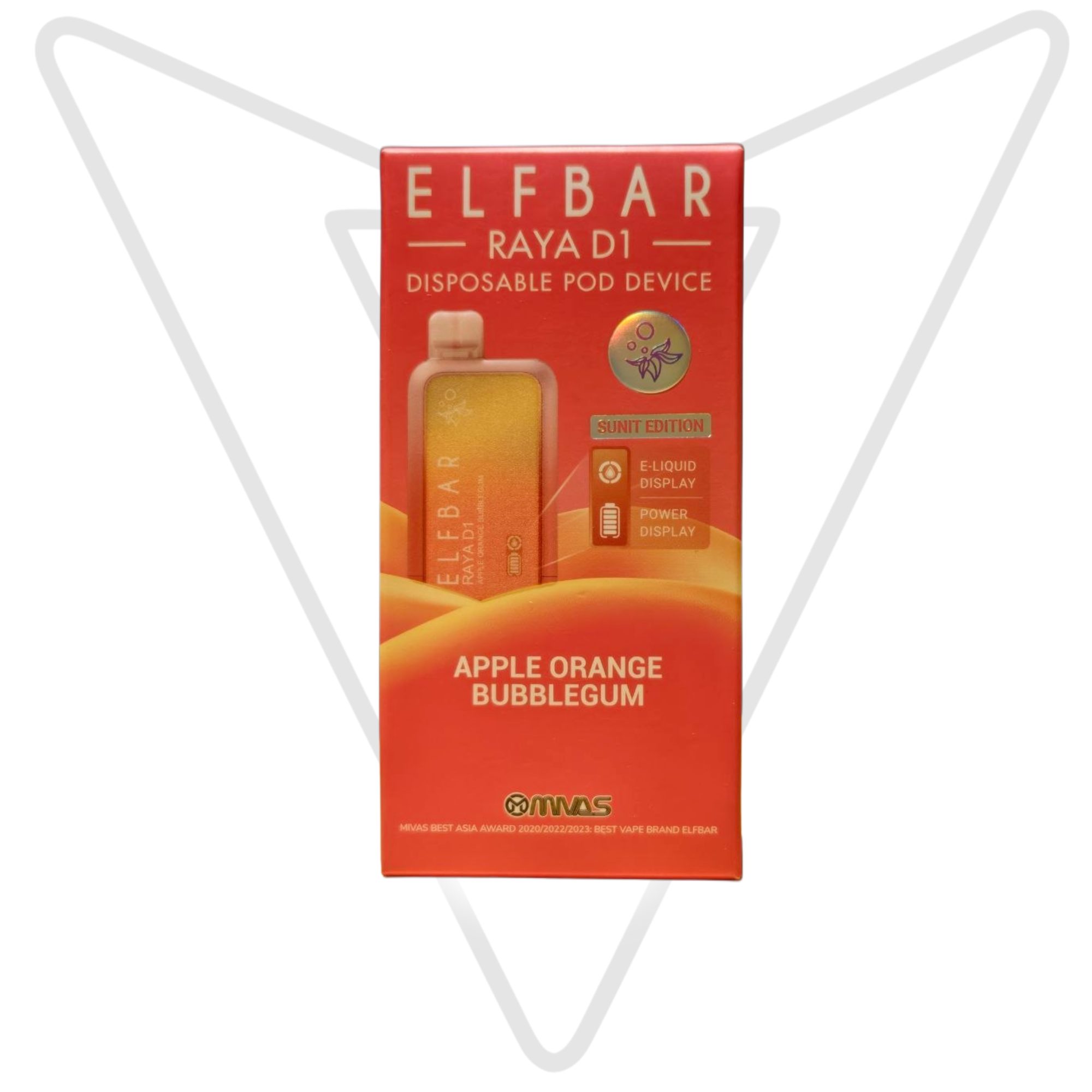Elfbar Raya D1 Apple Orange Bubblegum 13k Puffs Price in Bangladesh