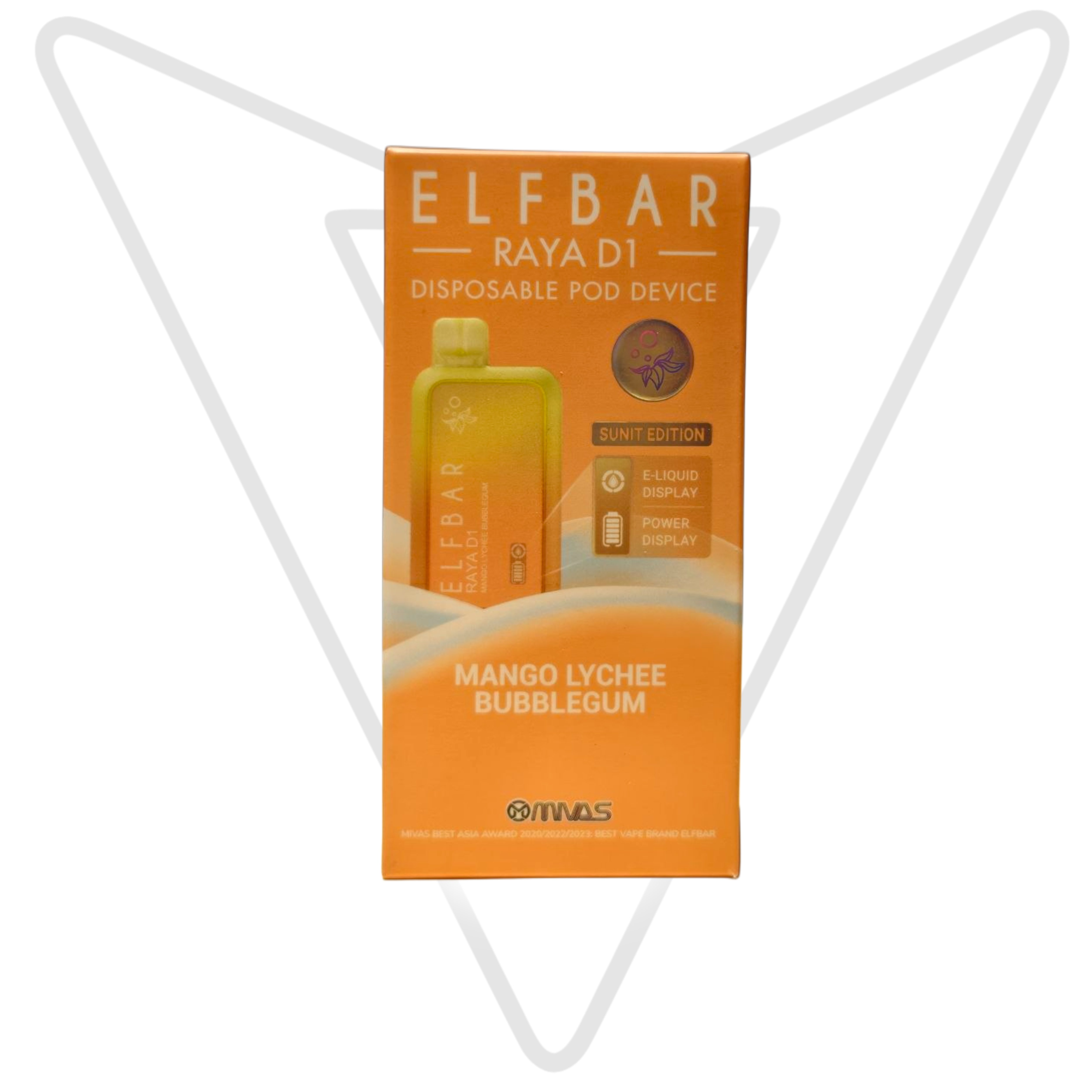 Elfbar Raya D1 Mango Lychee Bubblegum 13k Puffs Price in Bangladesh