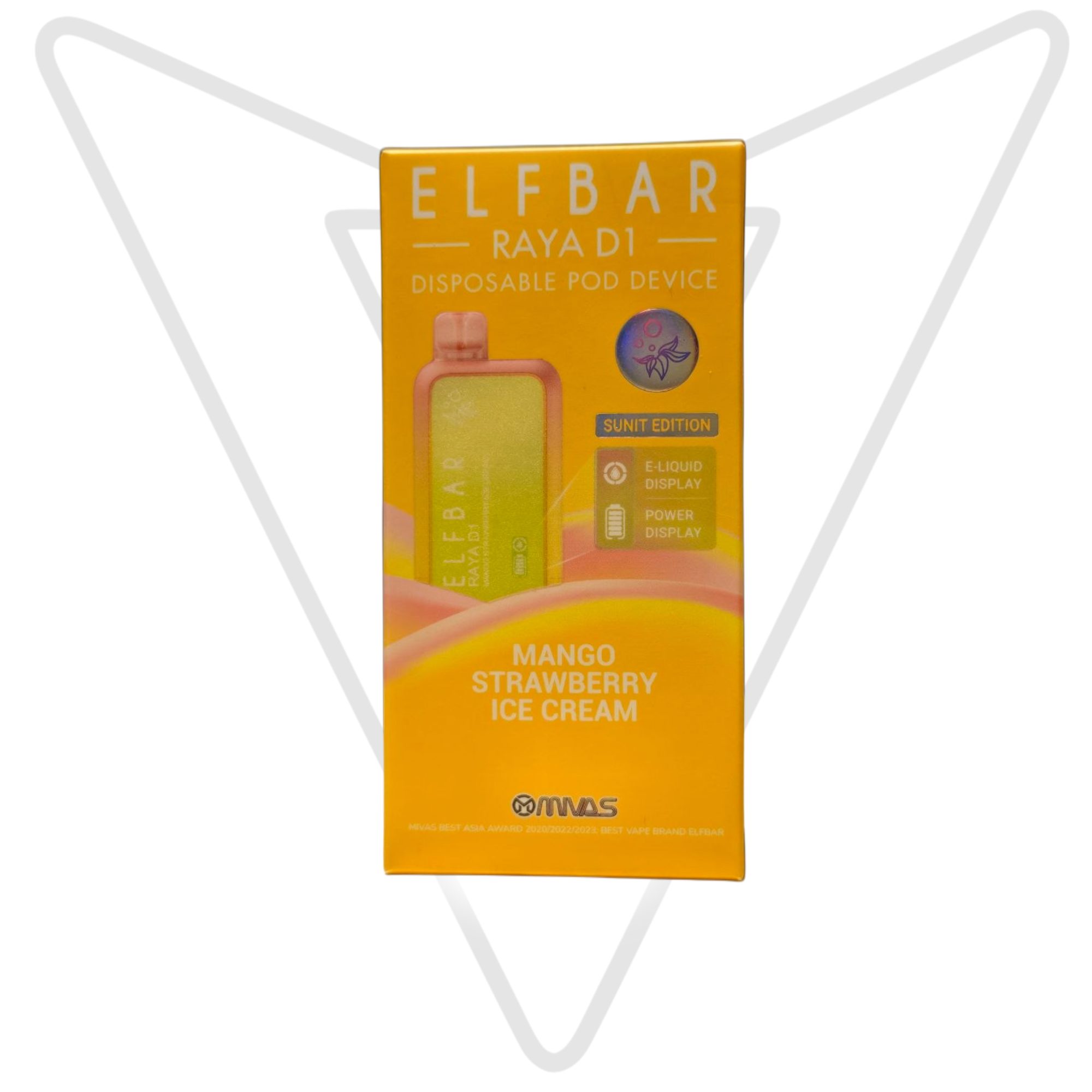 Elfbar Raya D1 Mango Strawberry Ice Cream 13k Puffs Price in Bangladesh