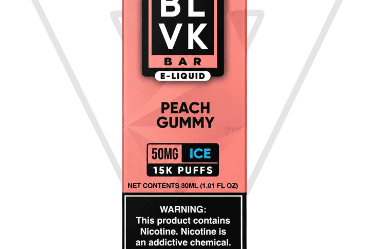 BLVK Peach Gummy 30ml Nic Salt Price in Bangladesh