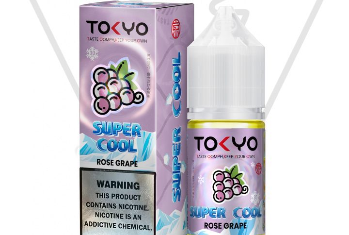 Tokyo Rose Grape 30ml Nic Salt Price in Bangladesh