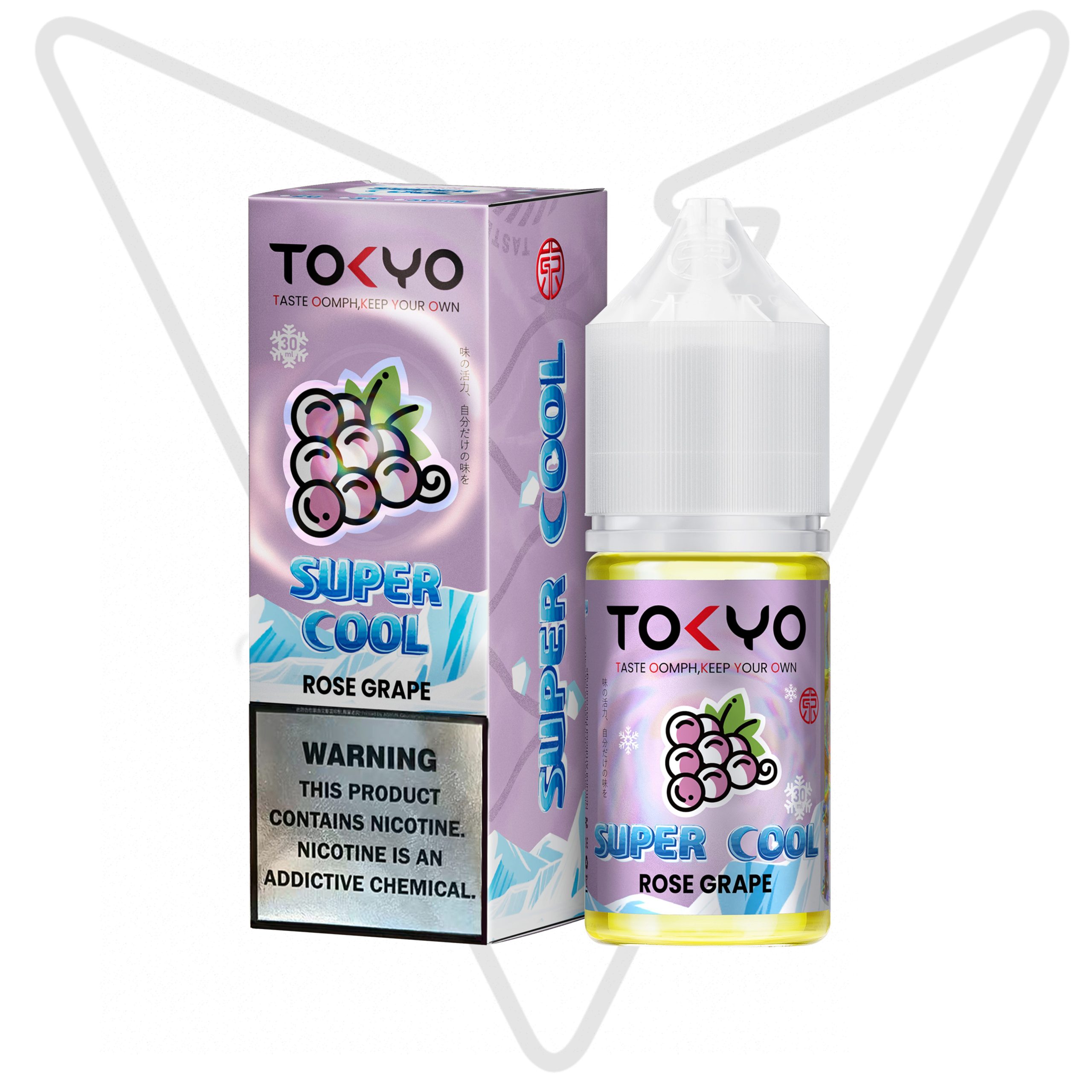 Tokyo Rose Grape 30ml Nic Salt Price in Bangladesh