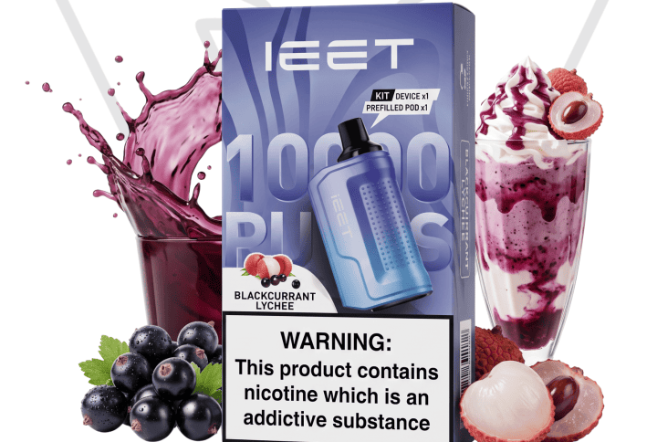IEET Blackcurrant Lychee 10K Puffs Disposable Price in Bangladesh