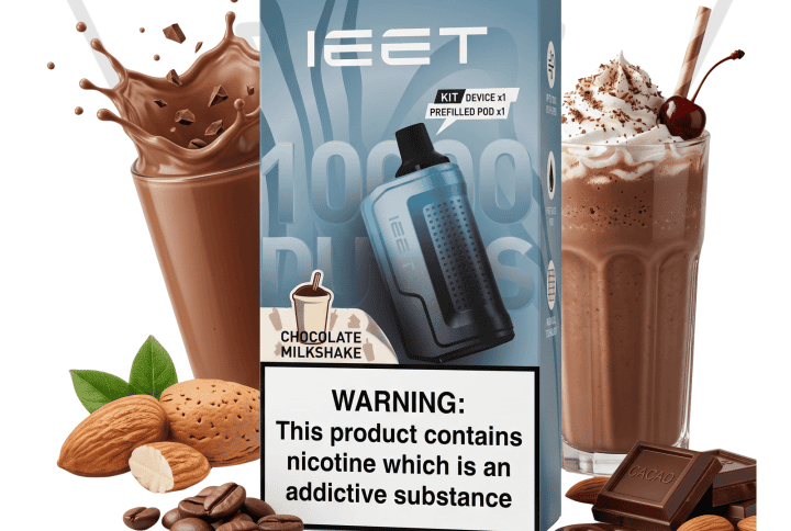 IEET Chocolate Milkshake 10K Puffs Disposable Price in Bangladesh
