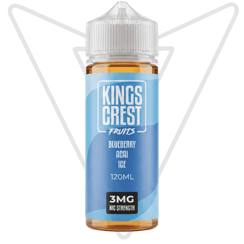 Kings Crest Blueberry Acai Ice 120ml Freebase Price in Bangladesh